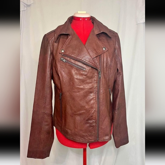 Leather jacket Size XL - Picture 1 of 8